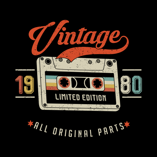 Vintage 1980 - Limited Edition - All Original Parts by Debbie Art
