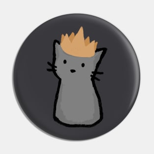 King Cat Pin