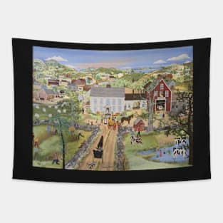 grandma moses Tapestry