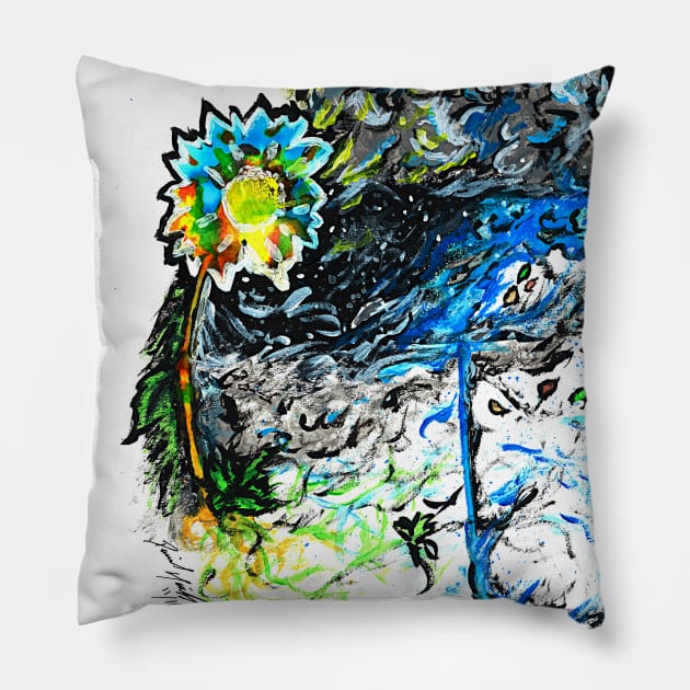 Perfect Storm Pillow by BladeAvenger