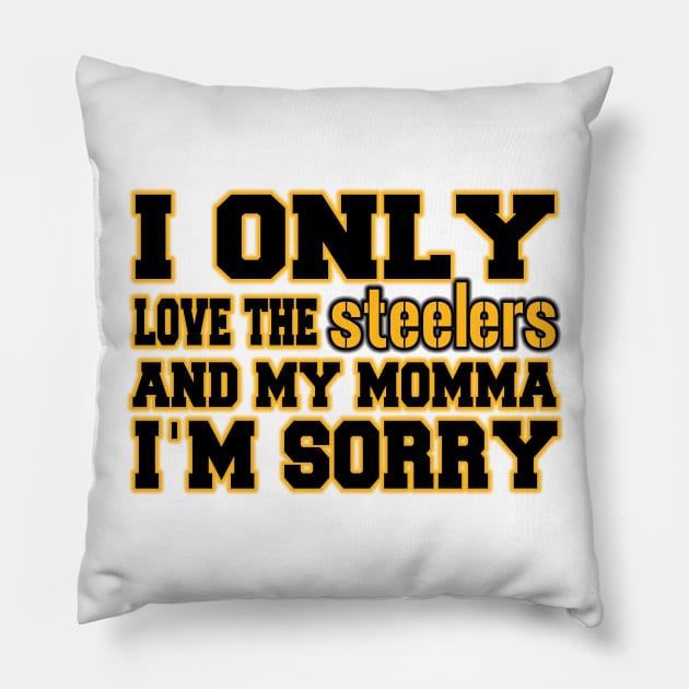 Gods Plan - Steelers Pillow by OffesniveLine