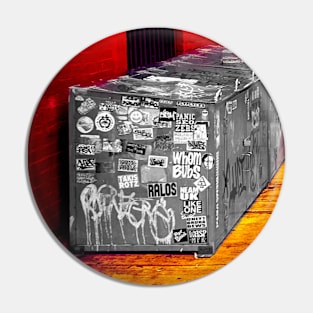 Street Art Graffiti Sticker NYC Pin