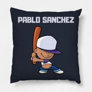 Pablo Sanchez - funny - baseball Pillow