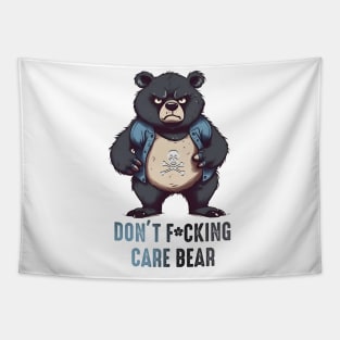 Funny Bear vintage Tapestry