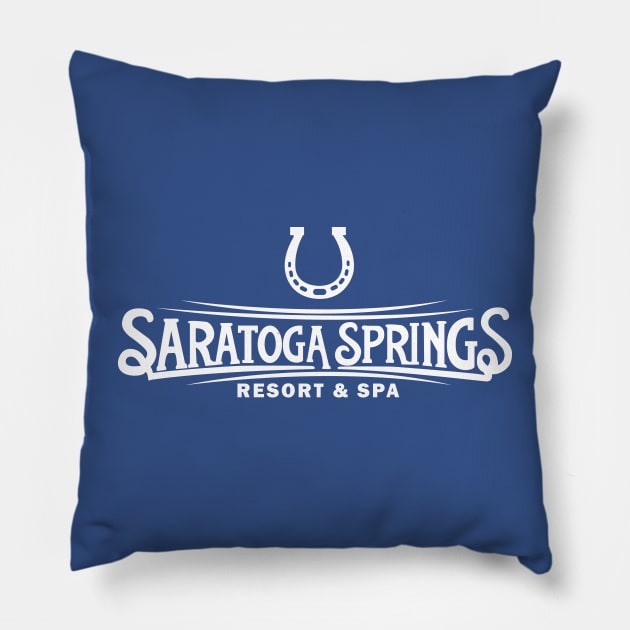 Saratoga Springs Resort & Spa Pillow by Lunamis