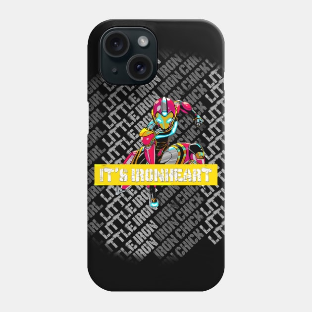 Riri Williams ironheart Phone Case by Afire