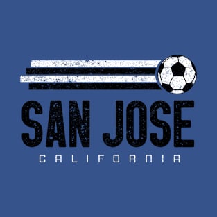 San Jose Soccer Retro Vintage T-Shirt