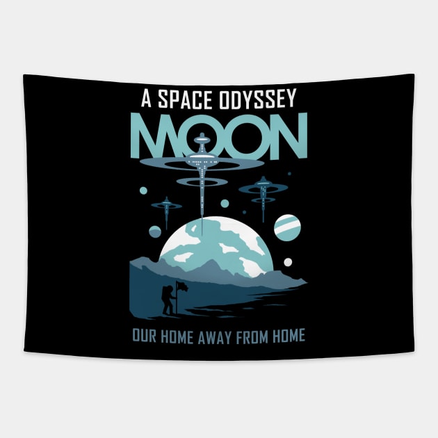 Space Odyssey Tapestry by StevenToang