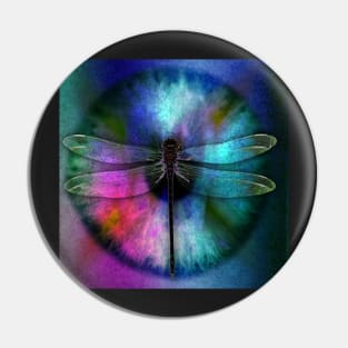 Dragonfly & Iris Inspirational Gifts Pin