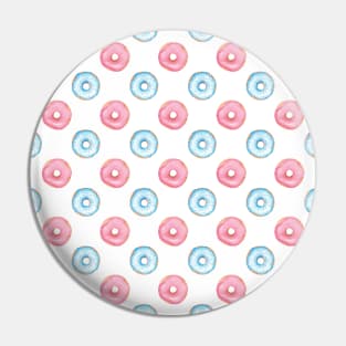 Donut pattern Pin