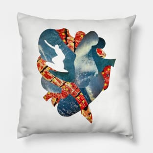 Surf and turf Pillow