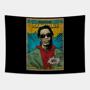 Young Thug Vintage Fan Art Tapestry