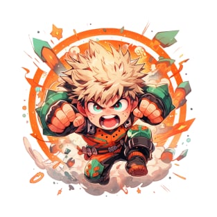 chibi bakugo fan art T-Shirt