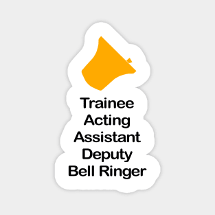Trainee Bell Ringer (Light Background) Magnet
