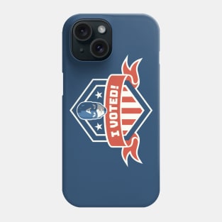 Cap Says I Voted Phone Case