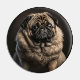 Chunky Pug Pin