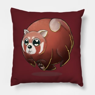Red Panda Ball Pillow