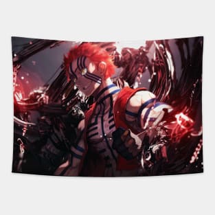 Bloody Demon Akaza Tapestry