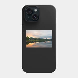 Saranac Lake at Sunrise NY Phone Case