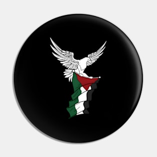 Palestinian Bird Palestinian Flag Palestine Pin