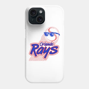 Defunct Orlando Rays Baseball 1990 Phone Case