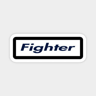 SUPER FIGHTER LOGO Magnet