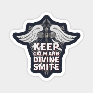 Keep Calm Paladin Dungeons and Dragons Magnet