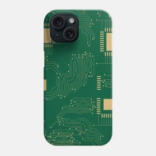 Microcircuit Phone Case