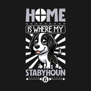 Home is with my Stabyhoun T-Shirt