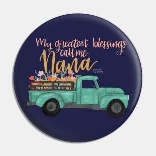 Nana’s Blessings Pin