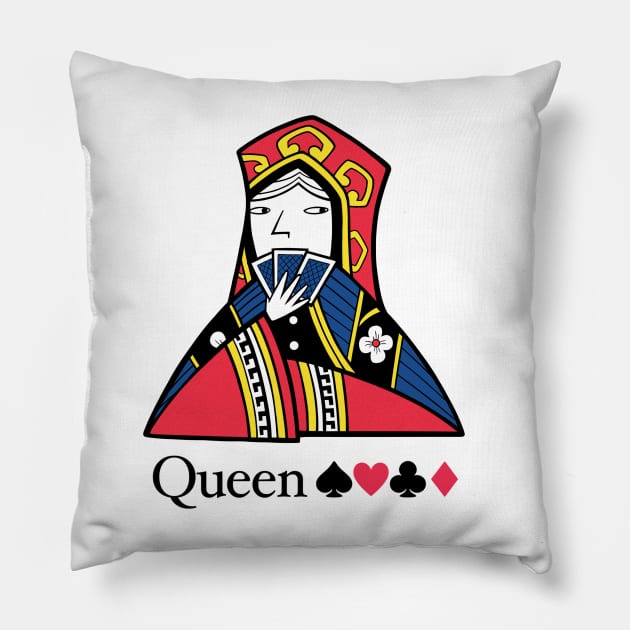 Bluff Queen Pillow by Gerty