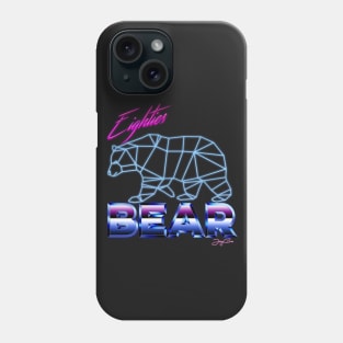 eighties bear Phone Case