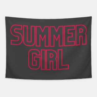 Summer Girl Tapestry