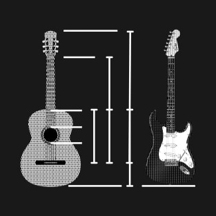 Golden Ratio With Guitars T-Shirt