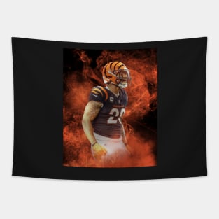 Joe Mixon Cincinnati Sports Art Tapestry