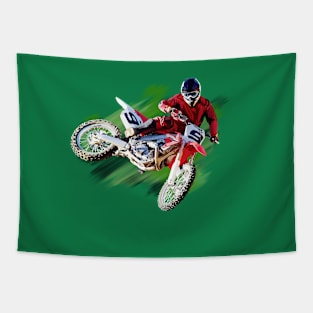 Motocross Tapestry