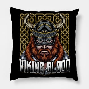 Vikings - Norse Viking Blood Nordic Medieval Warrior Pillow