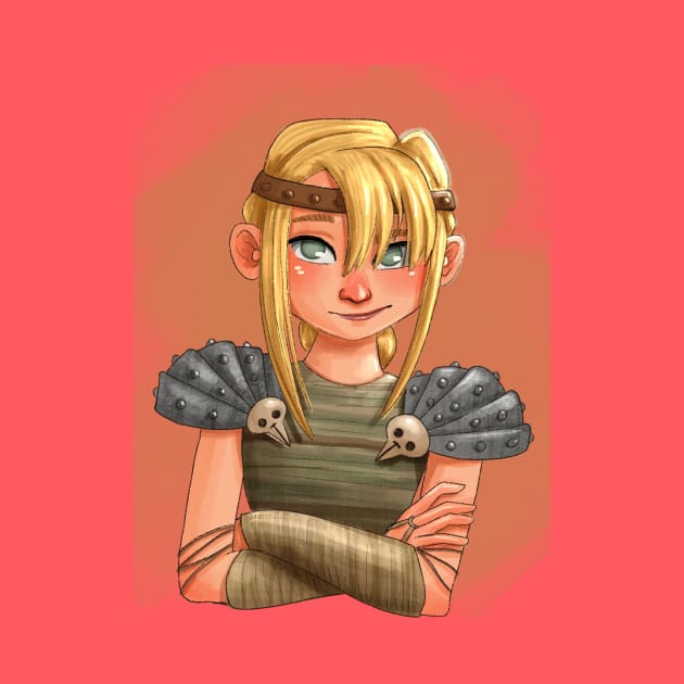 Astrid HTTYD by mshell_mayhem