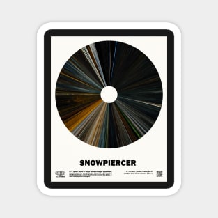 minimal_Snowpiercer Barcode Movie Magnet
