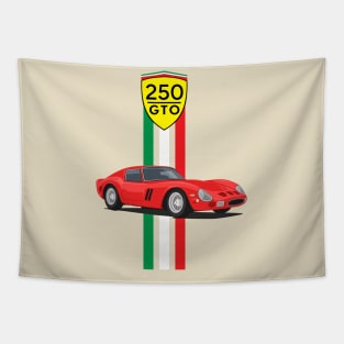 The supercar 250 gto racing red only Tapestry