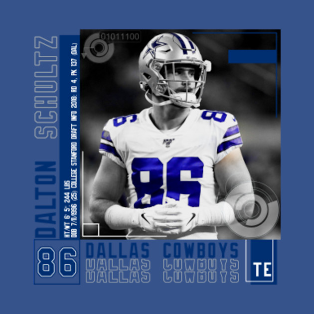 Disover Dalton Schultz Football Edit Tapestries Cowboys - Dalton Schultz - T-Shirt