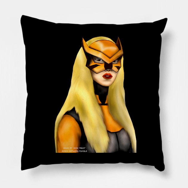 Artemis as Tigress Pillow by treat_rose