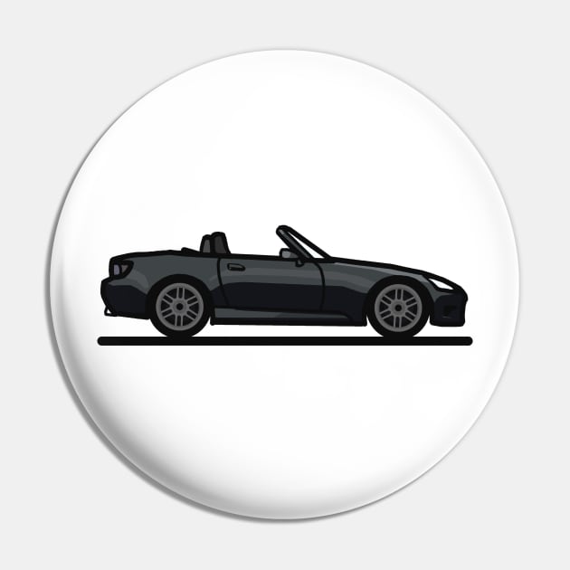 Honda S2000 S2K Black Pin by antipc