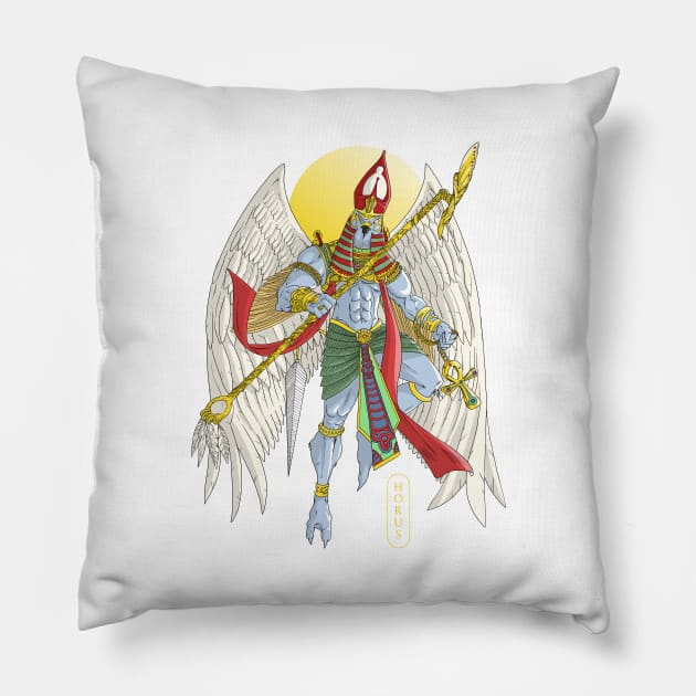 Horus Pillow by TomiAx