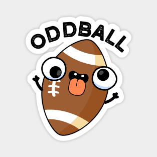 Oddball Funny Football Pun Magnet