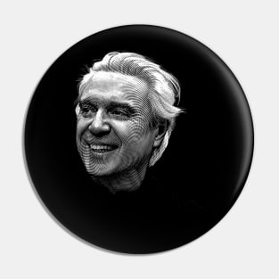 David Byrne 90s Pin