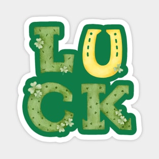 St. Patrick's Day Luck Irish T-shirt Magnet