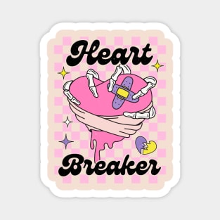 Heartbreaker Love Sucks Anti Love Anti Valentines Club Magnet