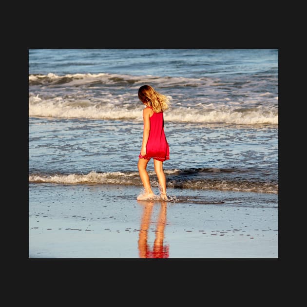 Little Girl On The Beach by Cynthia48