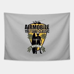 Airmobile1967 Surf Classic Vietnam (Small logo - distressed) Tapestry